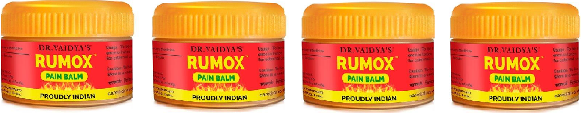 Buy Dr Vaidya Rumox - 12g Pack of 4 (48 Gms) at Best Price Online