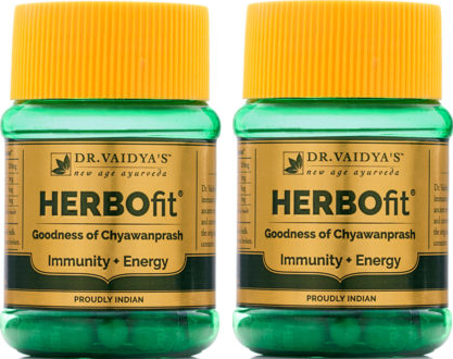 Dr Vaidya HERBOfit Pack of 2 (60 Capsules)