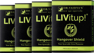 Dr Vaidya's LIVitup Capsules Pack of 4 (20 Capsules)