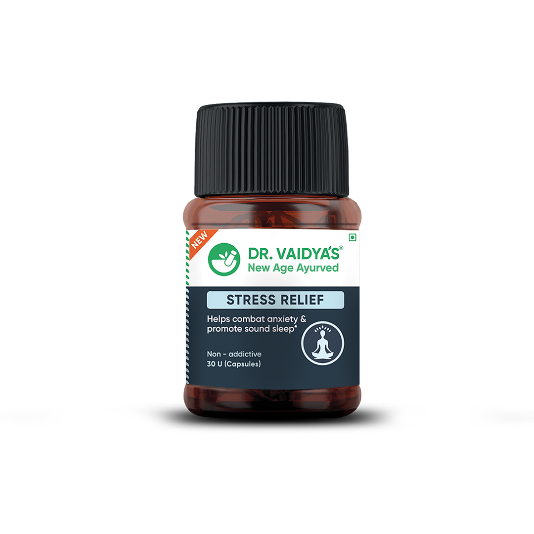 Dr Vaidya's Stress relief -30 CAPSULES