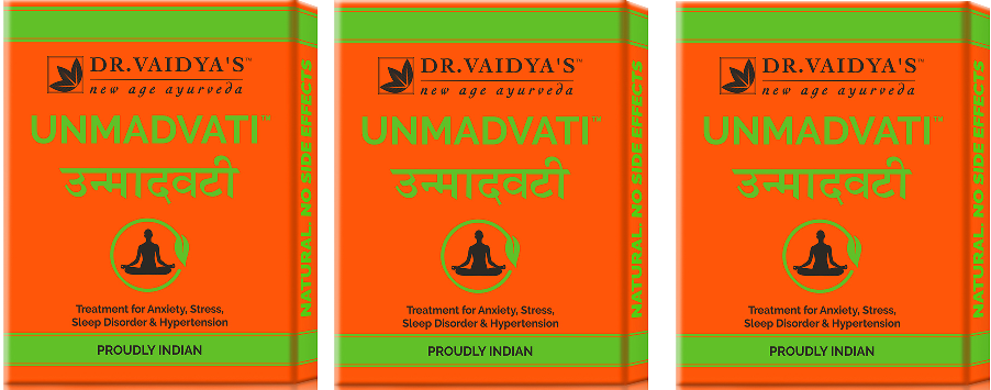 Dr Vaidya Unmadvati Pills Pack of 3 (72 Pills)