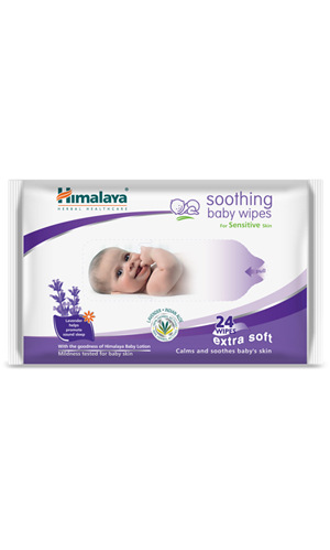 Himalaya Soothing Baby Wipes (72 wipes)