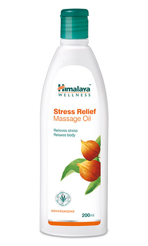 Buy Himalaya Stress Relief Massage Oil at Best Price Online