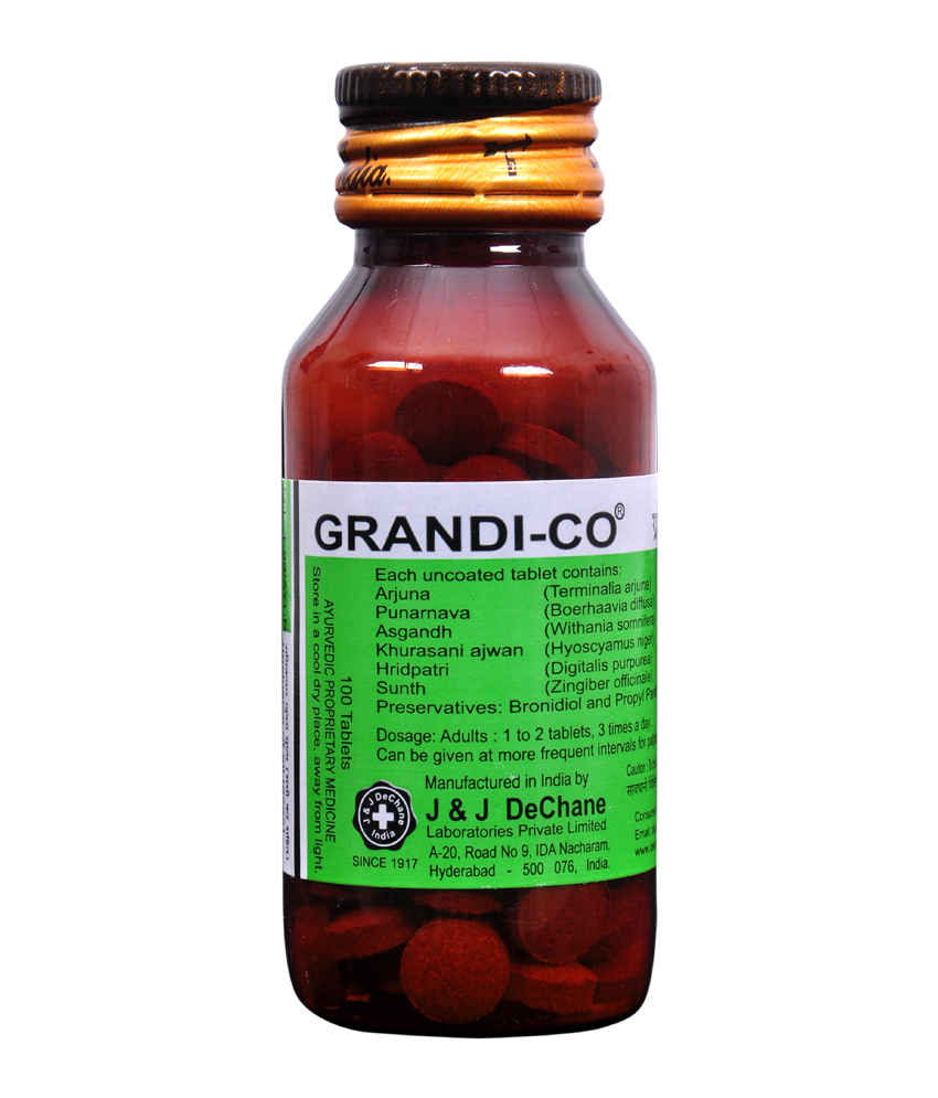 J & J Dechane Grandi-Co Tablets