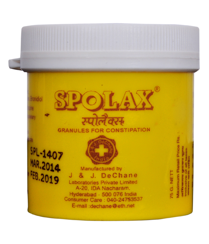 Buy J & J Dechane Spolax Laxative Granules at Best Price Online
