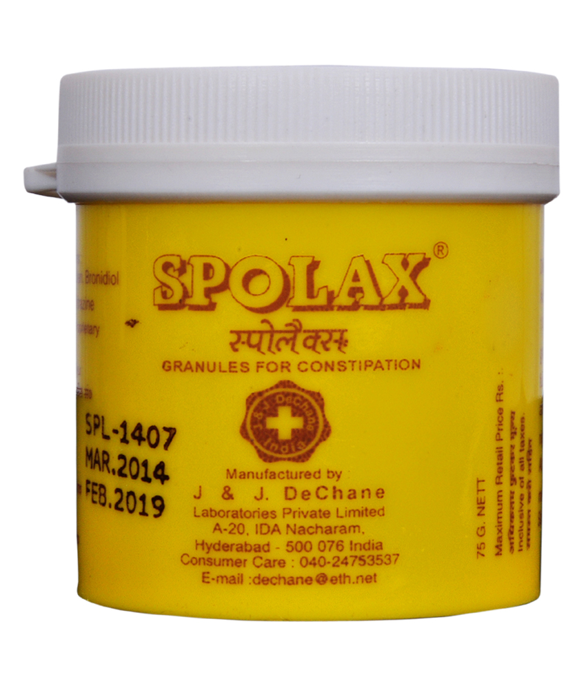 J & J Dechane Spolax Laxative Granules