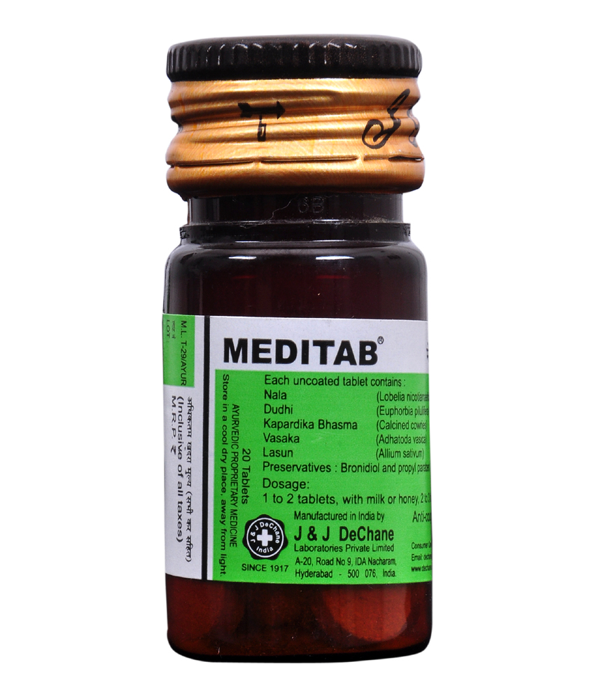 J & J Dechane Meditab Tablets 