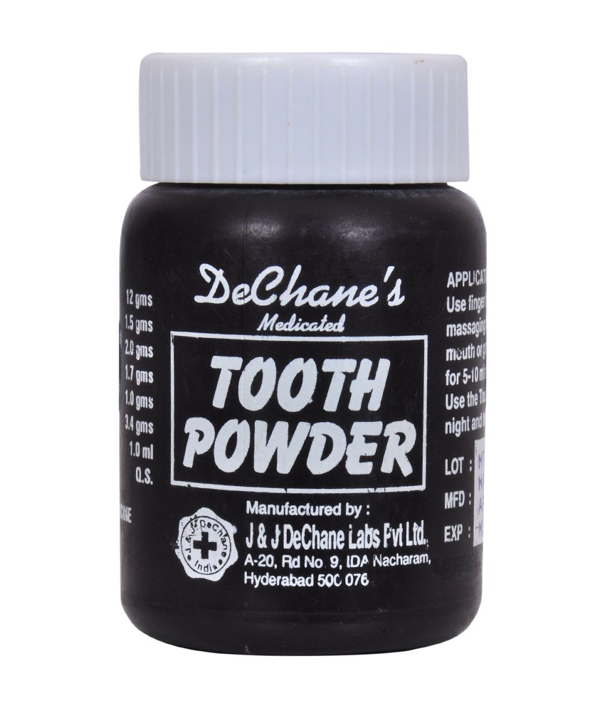 Buy J & J Dechane Medicated Tooth Powder at Best Price Online