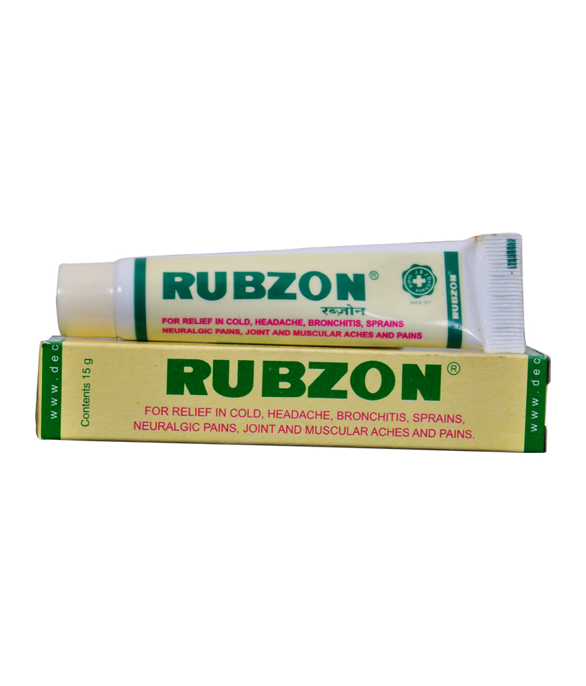 J & J Dechane Rubzon Vapour-Rub  