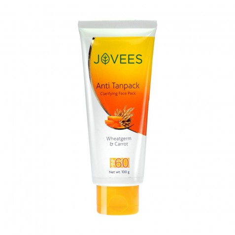 Jovees Wheatgerm & Carrot Anti Tan Pack HNF-60