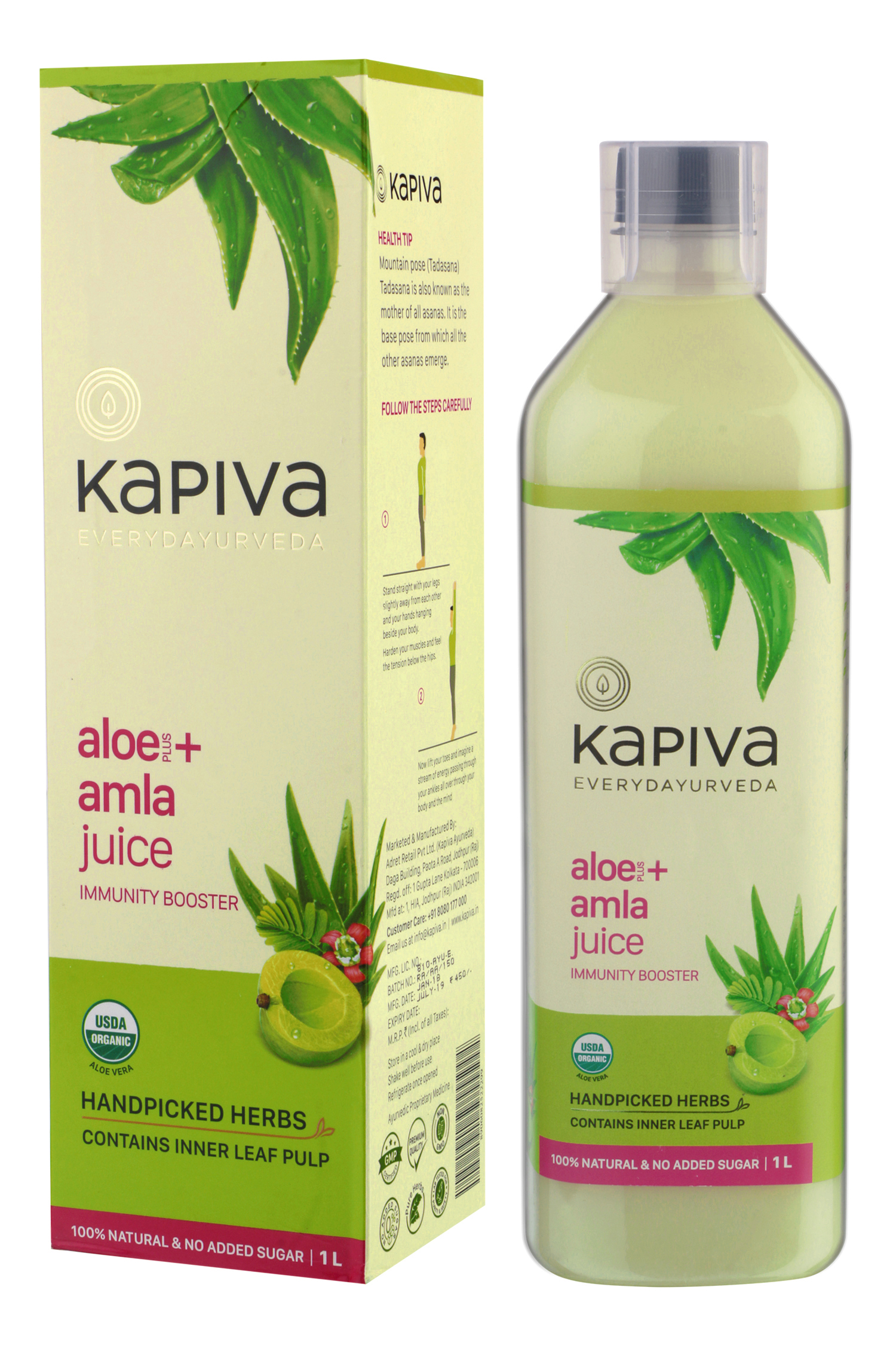 Buy Kapiva Aloe + Amla Juice at Best Price Online