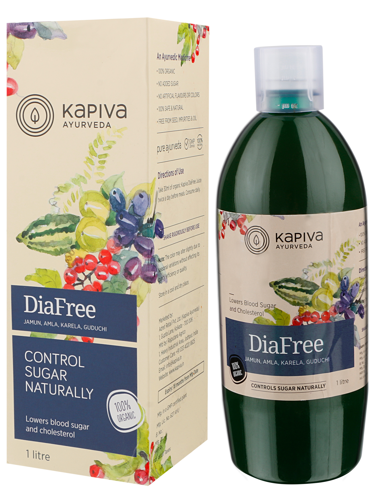 Buy Kapiva Dia Free Juice at Best Price Online
