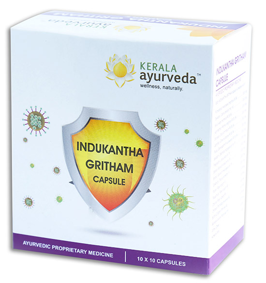 Kerala Ayurveda Indukantha Ghritham Capsule