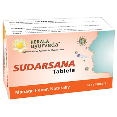 Buy Kerala Ayurveda Sudarsana Tablet at Best Price Online