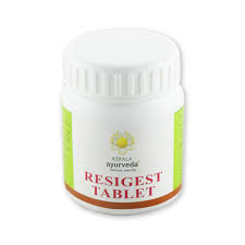 Buy Kerala Ayurveda Resigest Tablet at Best Price Online