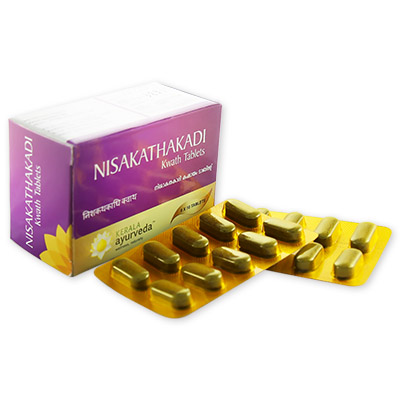 Kerala Ayurveda Nisakathakadi Kwath Tablet