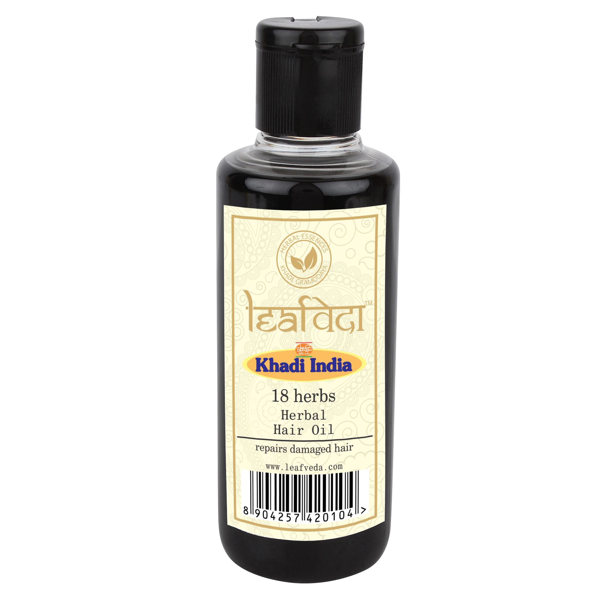 Buy Khadi Leafveda 18 herbs Hair oil at Best Price Online