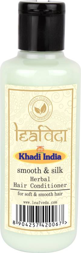 Khadi Leafveda Smooth & Silk Herbal Hair Conditioner