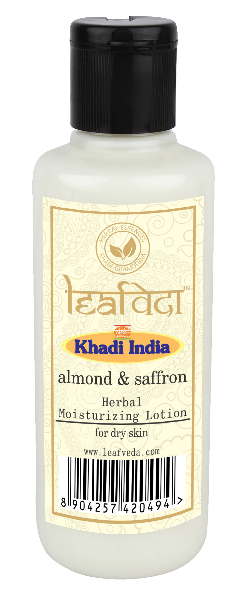 Buy Khadi Leafveda Almond & Saffron Moisturisng Lotion at Best Price Online