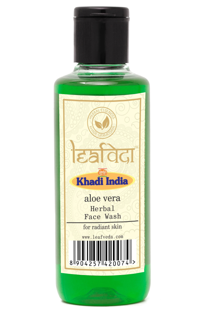 Buy Khadi Leafveda Aloe Vera Face Wash at Best Price Online