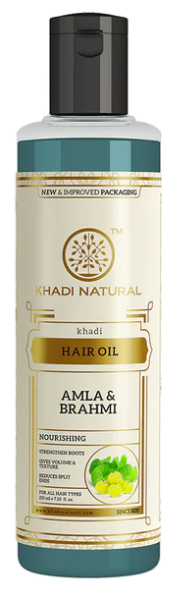Khadi Leafveda Amla & Bhramhi Hair Oil