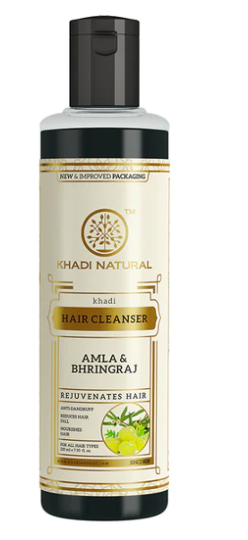 Buy Khadi Leafveda Amla & Bhringraj Herbal Hair Cleanser at Best Price Online