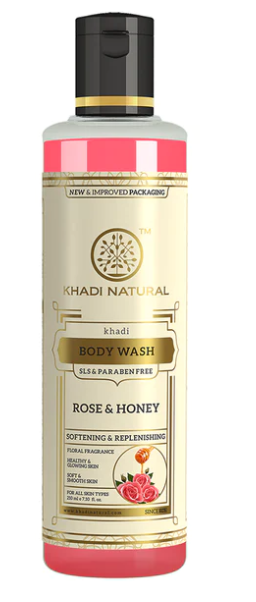 Khadi Leafveda Rose & Honey Body Wash