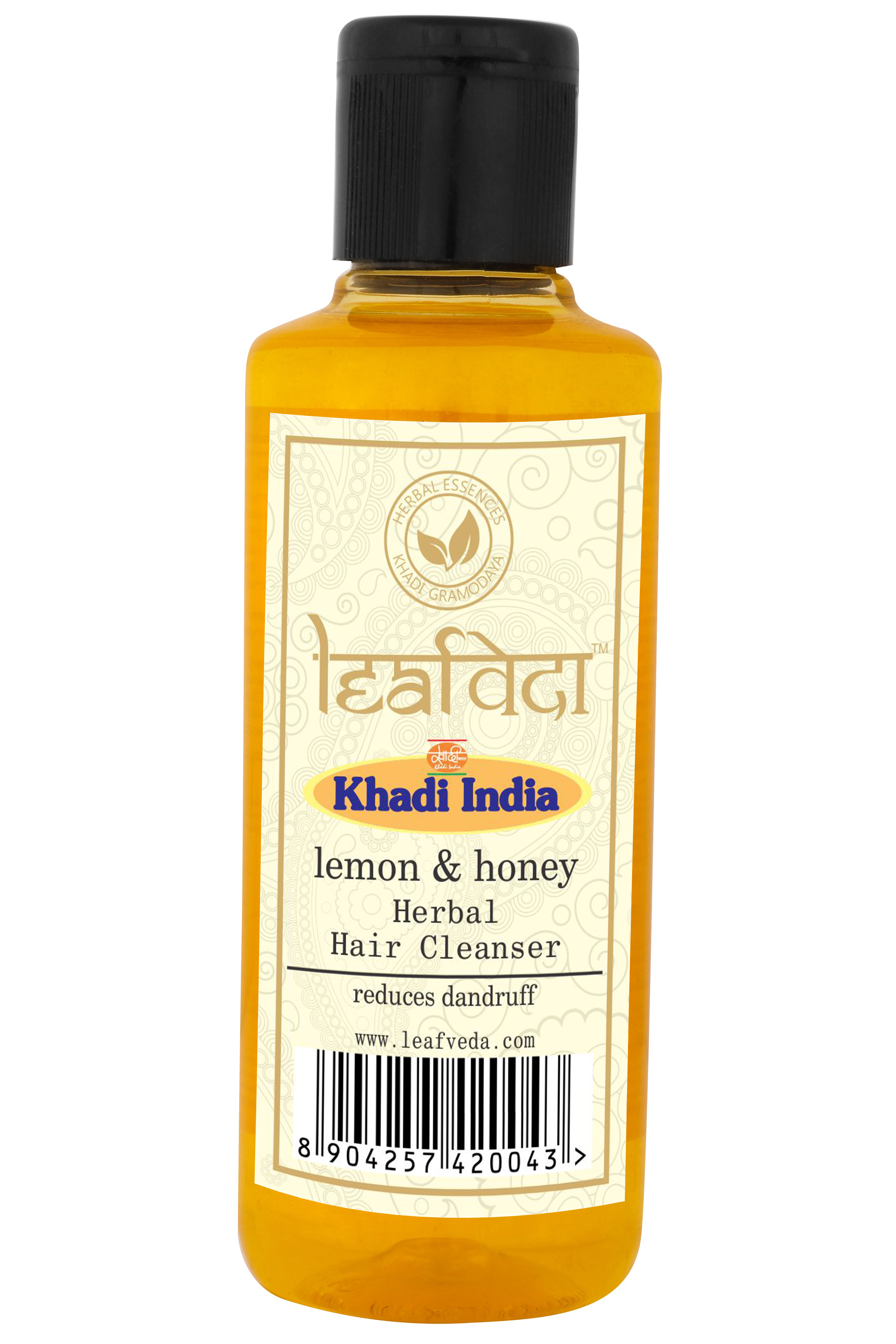 Buy Khadi Leafveda Lemon & Honey Herbal Hair Cleanser at Best Price Online