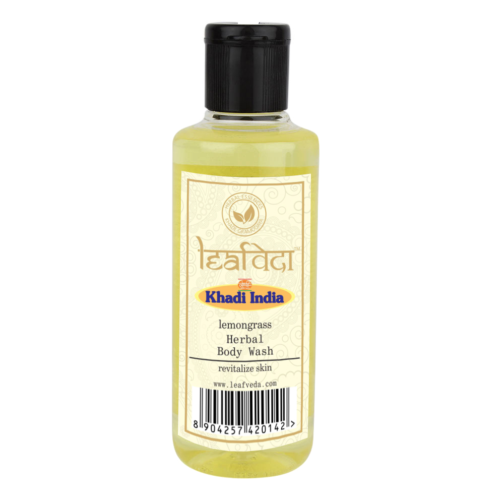 Khadi Leafveda Lemongrass Body Wash