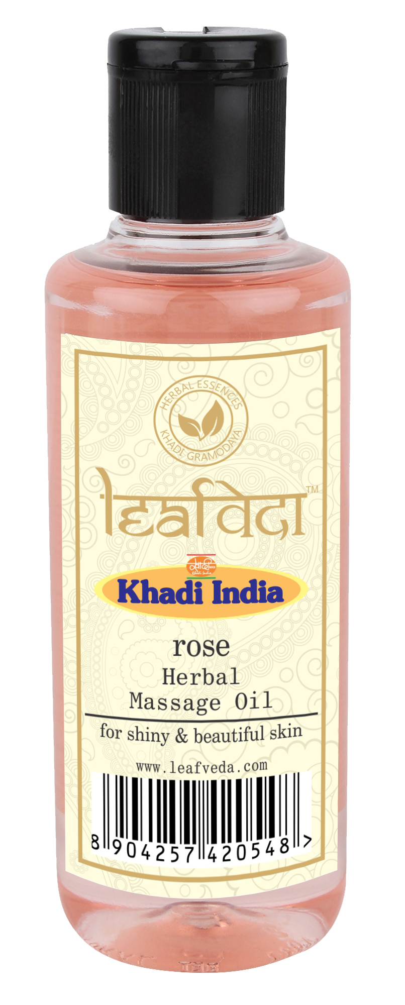 Khadi Leafveda Rose Massage Oil