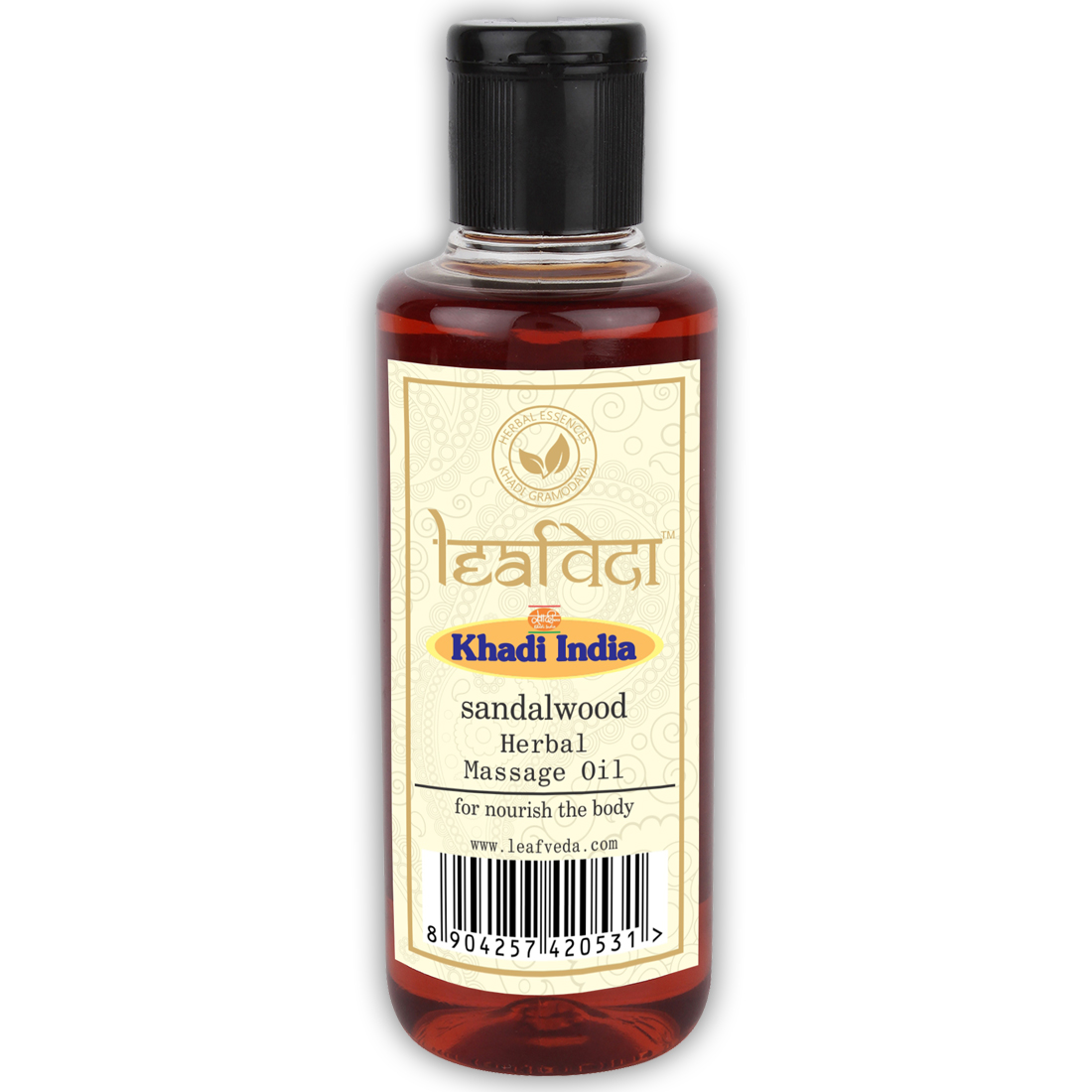 Khadi Leafveda Sandalwood Massage Oil