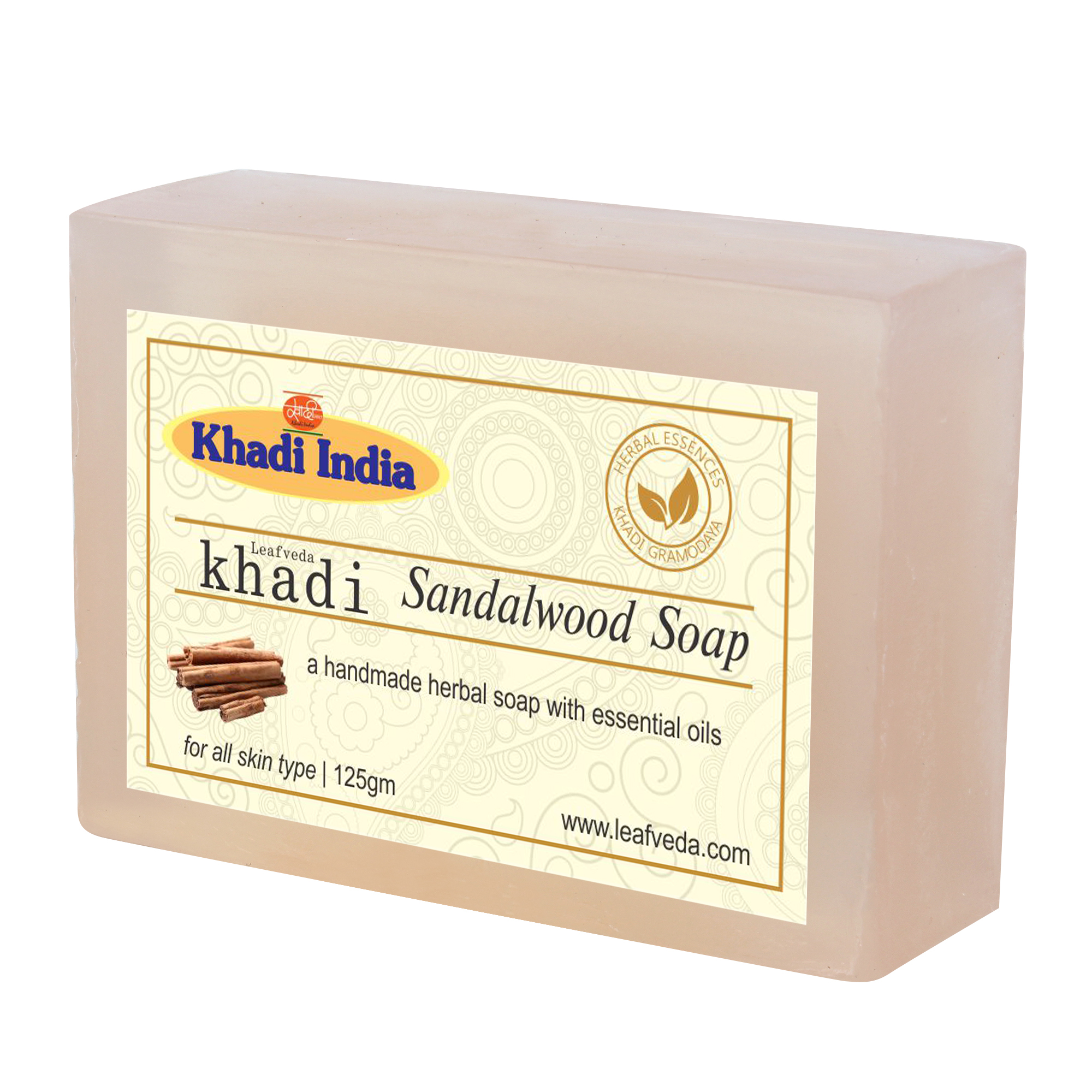 Khadi Leafveda Sandalwood Soap