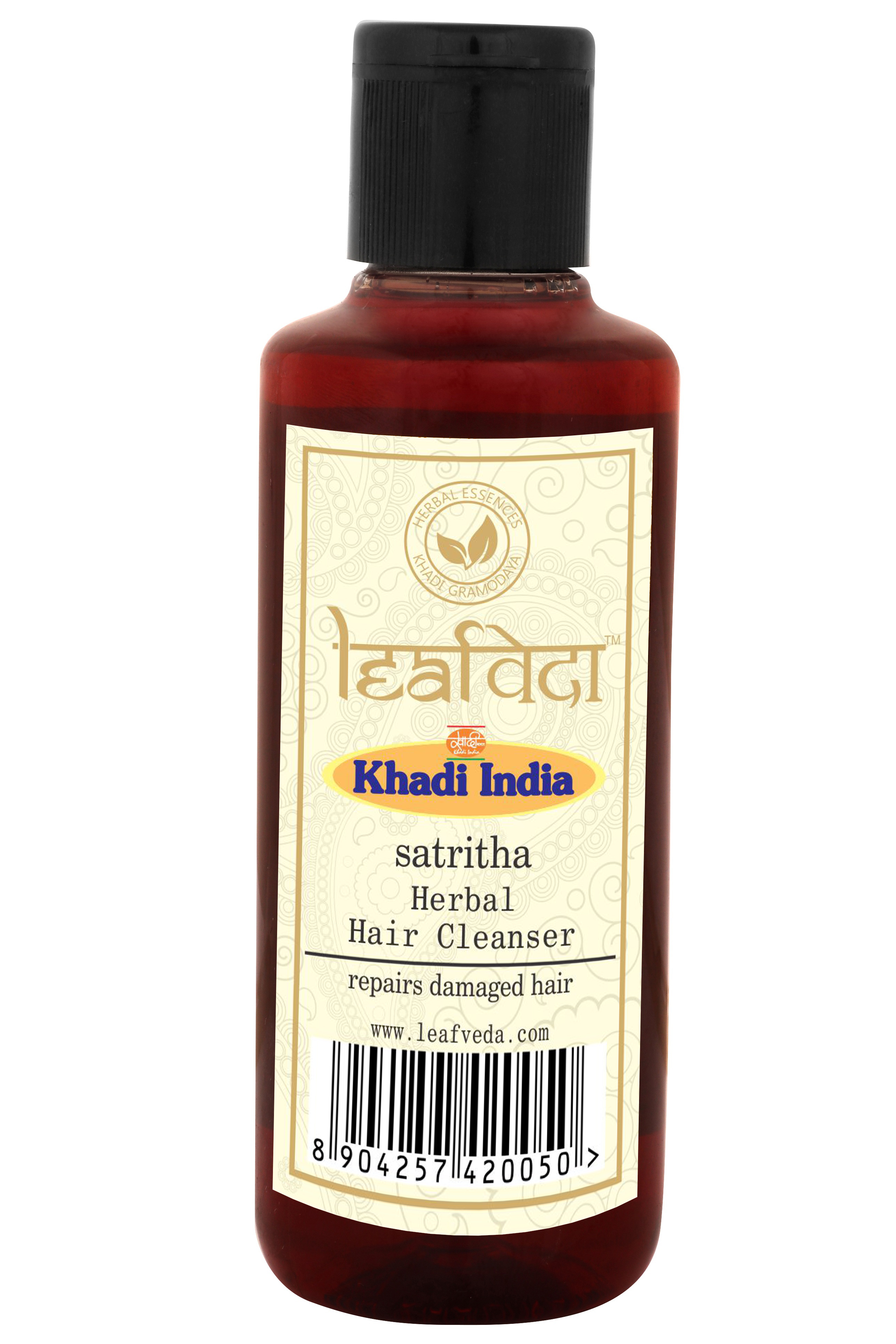 Khadi Leafveda Satritha Herbal Hair Cleanser