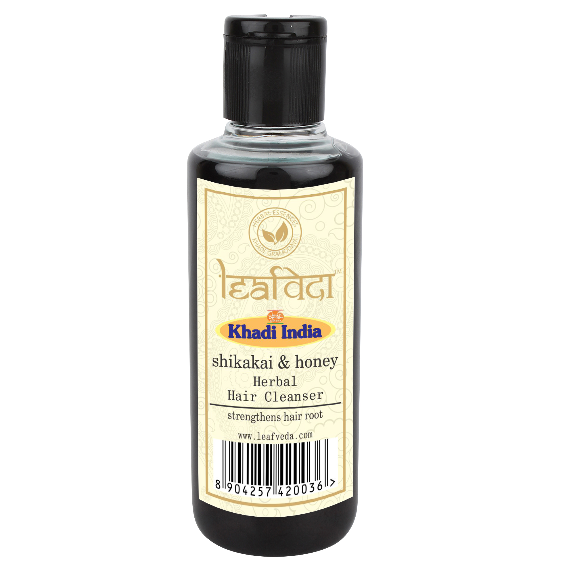 Khadi Leafveda Shikakai & Honey Herbal Hair Cleanser