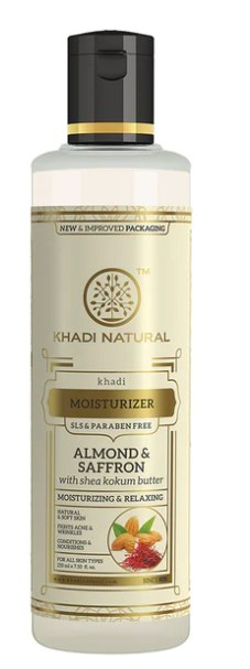 Khadi Almond & Saffron Moisturising Lotion