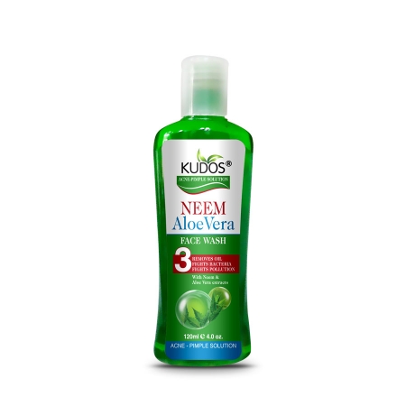 Kudos Neem & Aloevera Face Wash