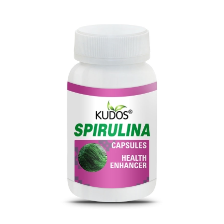 Buy Kudos Spirulina Capsule at Best Price Online