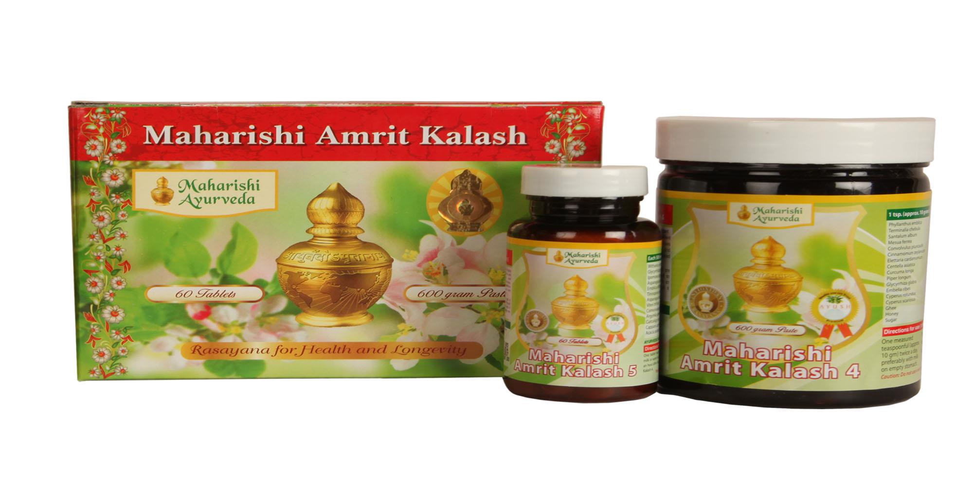 Maharishi Amrit Kalash Dual Pack (Paste and Tablet)
