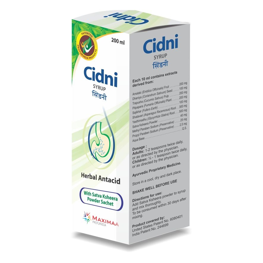 Essenzaa Cidni Syrup (Maximaa Proyurveda Cidni Syrup)