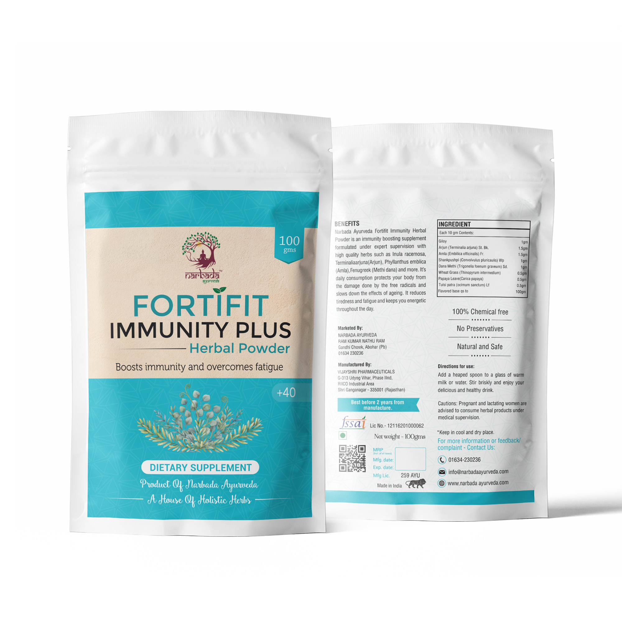 Buy Narbada Ayurveda Fortifit Powder at Best Price Online