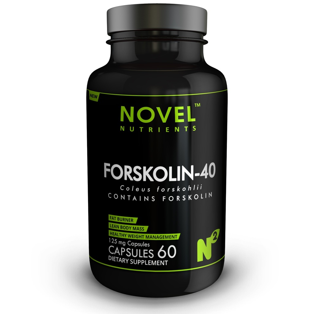 Novel Nutrient Forskolin-40 125 mg Capsules 