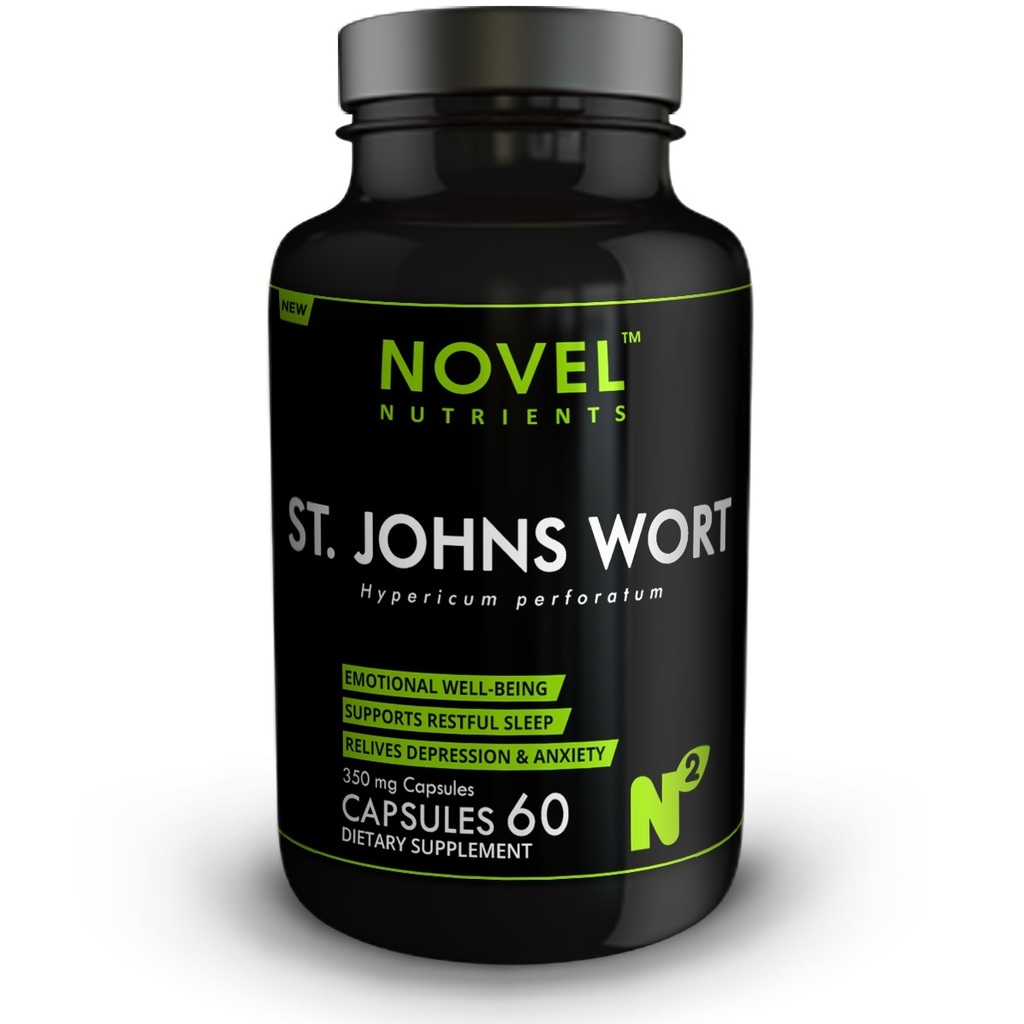 Novel Nutrient St. Johns Worts Capsules