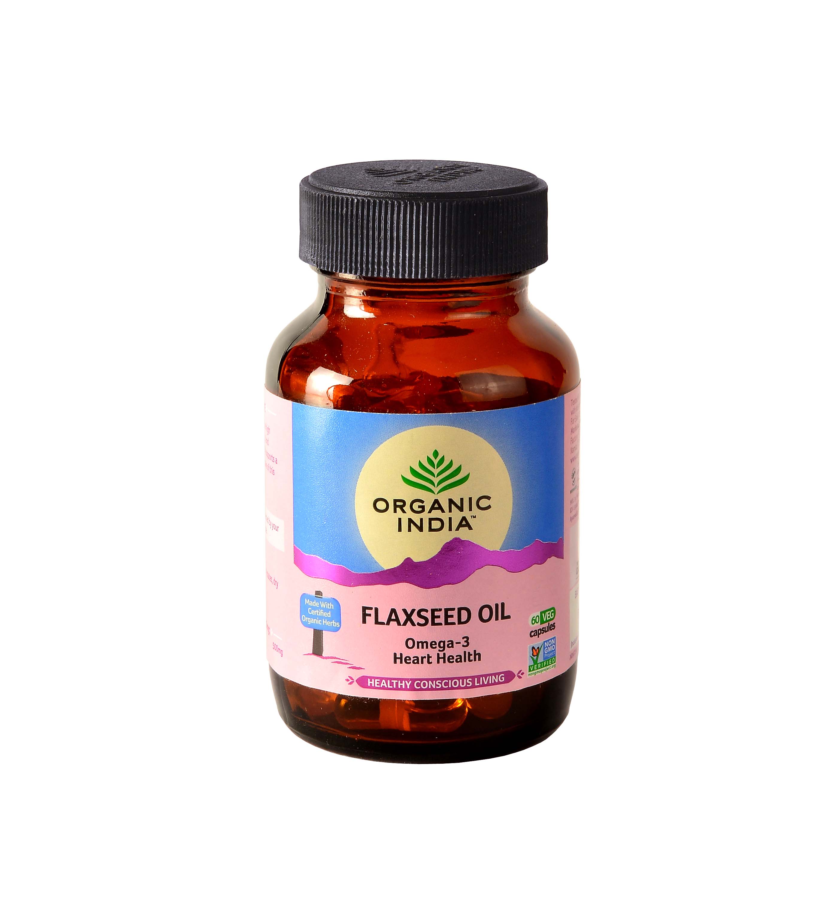 Organic India Flax Seed Oil Capsule