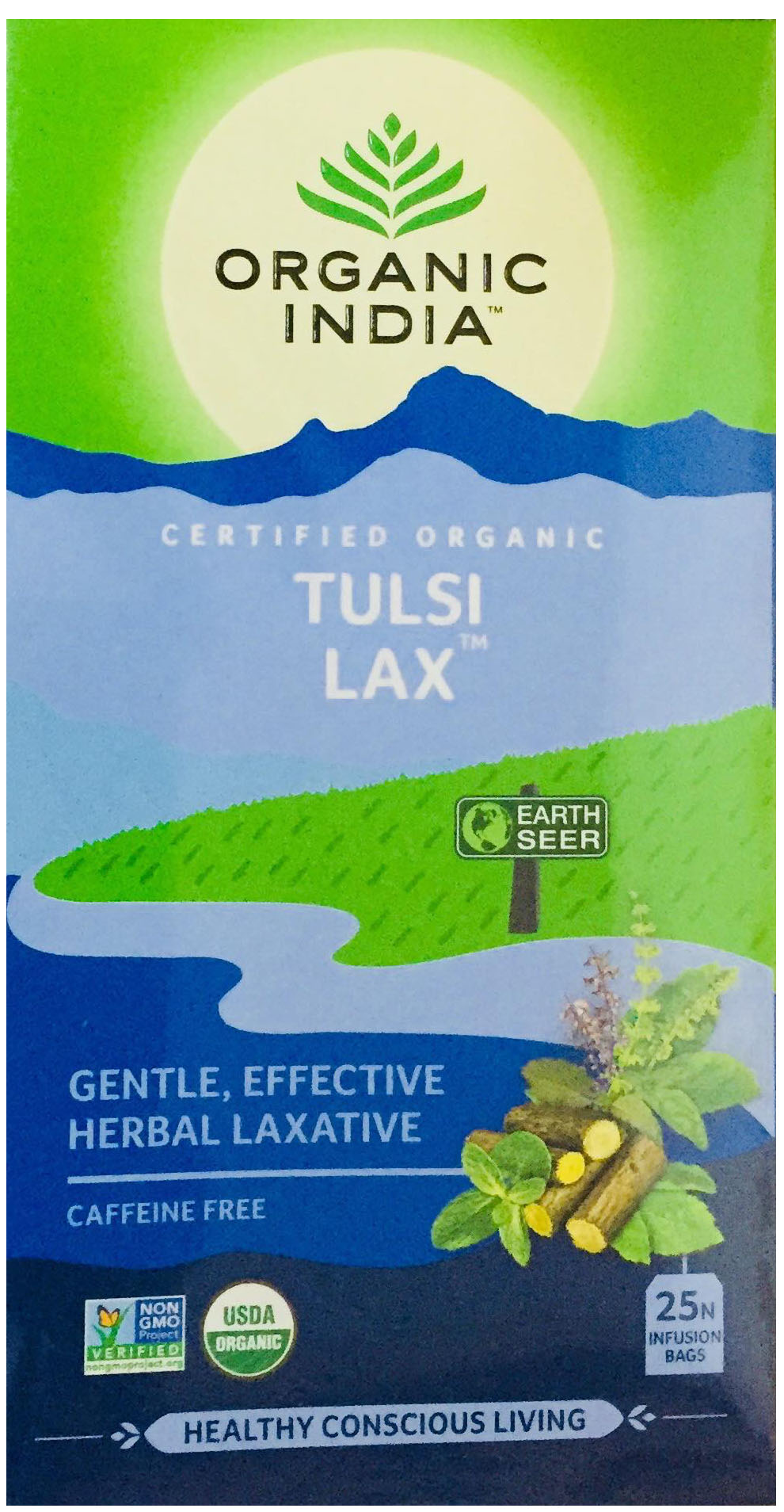 Organic India Tulsi Lax Tea  