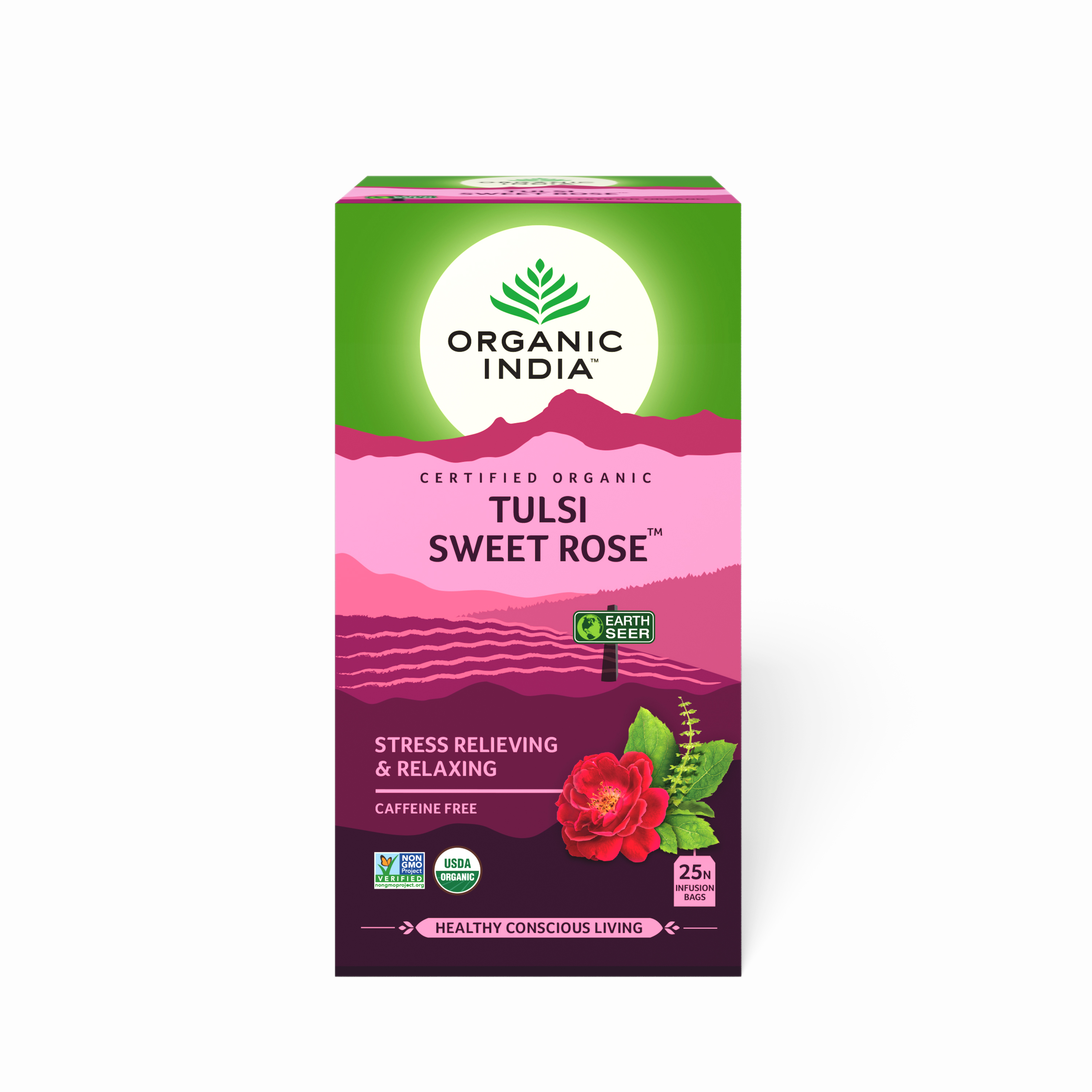 Organic India Tulsi Sweet Rose  