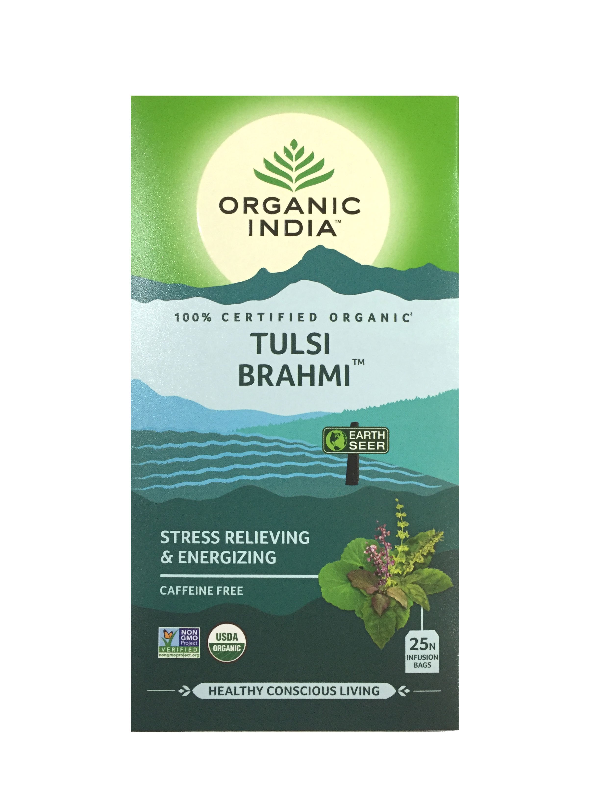 Organic India Tulsi Brahmi Tea  