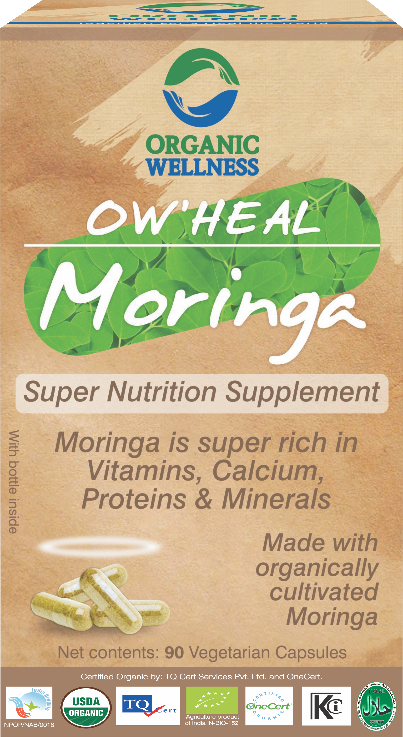 Buy Organic Wellness Heal Moringa Capsule at Best Price Online