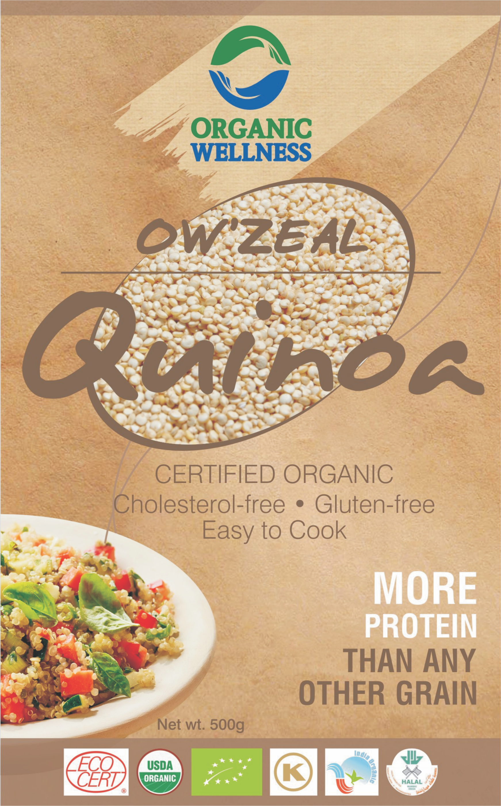 Organic Wellness OW'Zeal Quiona 