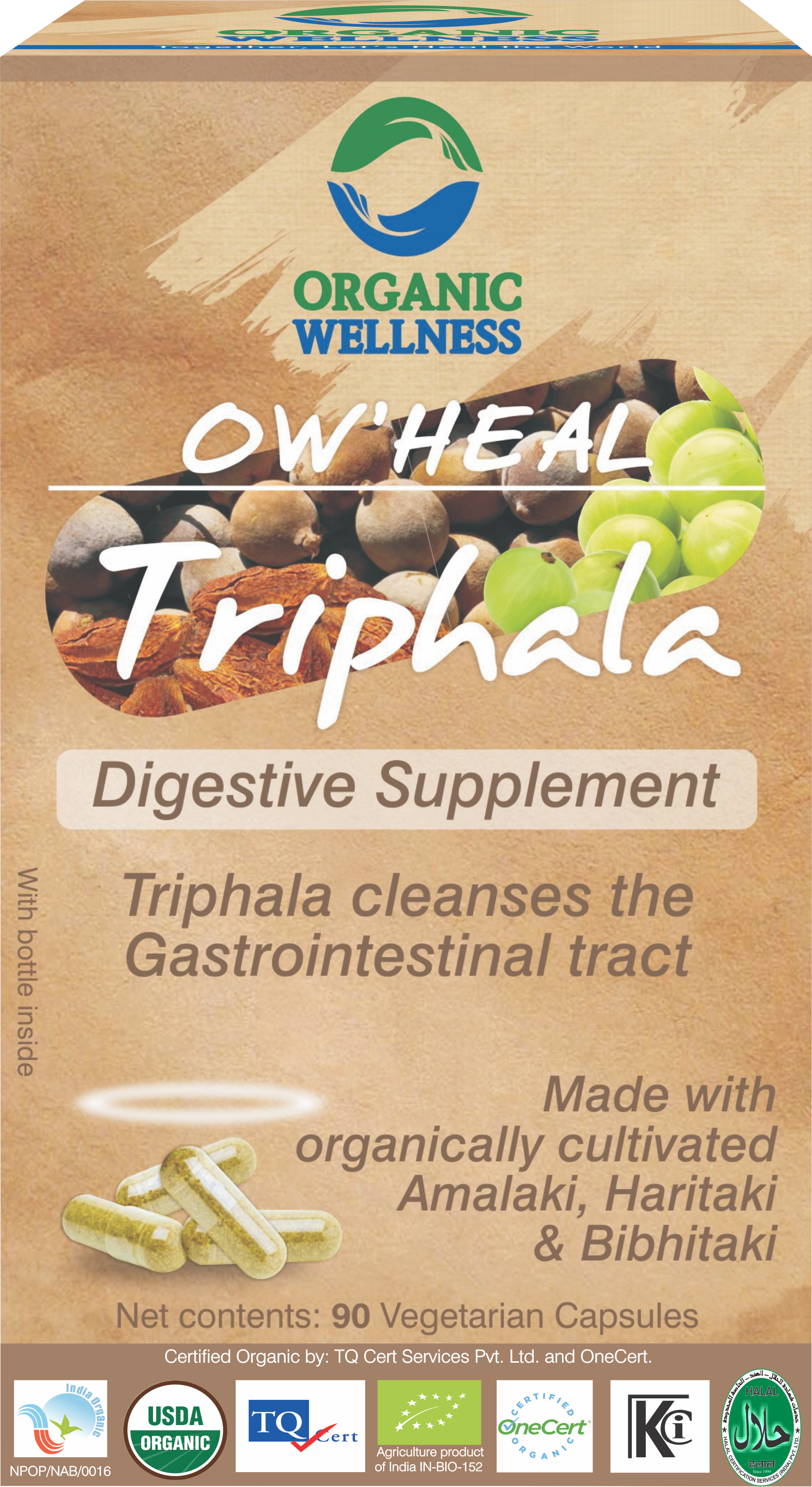 Buy Organic Wellness Heal Triphala Capsule at Best Price Online