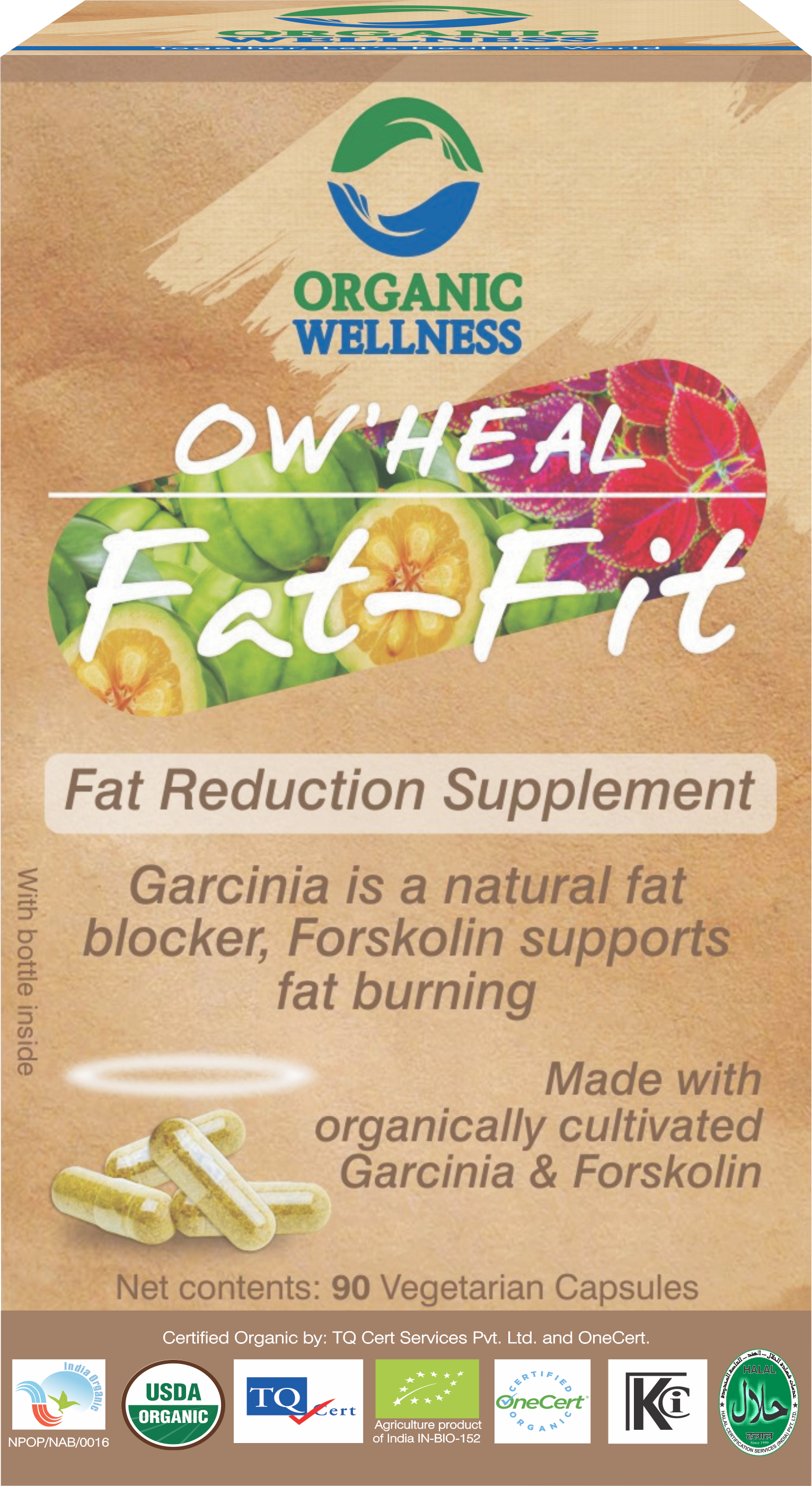 Organic Wellness Heal Fat Fit Capsule